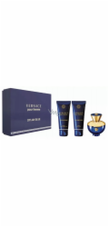 Versace SADA Dylan Blue Pour Femme EDP sprej 50ml + SPRCHOVÝ GEL 50ml + TĚLOVÉ MLÉKO 50ml