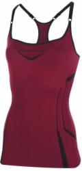 Brubeck Dámské fitness tílko s fuchsiovým topem rM (CM10070)