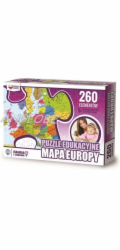 Zachem Vzdělávací puzzle 260 dílků. Mapa Evropy (ZACH0064)