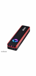 AKASA USB 3.2 Gen 2 ext. rámeček pro M.2 SSD RGB