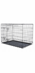 Trixie Home kennel, M–L: 93 × 69 × 62 cm, černá