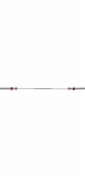 HMS GOP220 PRO OLYMPICKÁ ROVNÁ ČAST 20 KG 2200 MM HMS + ZÁMĚRNÉ SVĚRKY ZG1000R