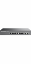 Grandstream GWN7721P L2 Lite managed switch, 8x 2.5GbE RJ45, 2x 10G SFP+, PoE/PoE+
