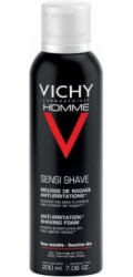 Vichy Homme pěna na holení proti podráždění citlivé pleti 200ml