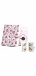 LoveInstant Fotoalbum 64x pro Fujifilm Instax Mini 99 41 12 40 11 Evo Liplay Link / Strawberry Rabbits