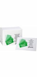 Plum PLQUICKCLEAN - Vlhčené čisticí ubrousky na rány QuickClean se používají na drobné rány a řezné rány - 20 sáčků