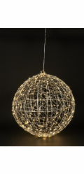 Dekorační koule Vánoční dotek, 50 cm, 360 LED