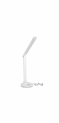 Platinet PDL400RGBW stolní LED lampa 12W stmívatelná, dotykové ovládání, USB port, bílá