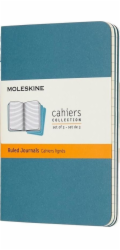 Moleskine Sada 3 linkovaných zápisníků Cahier Journals 9x14 modré