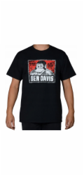 Bart Černé tričko s vintage logem Ben Davis