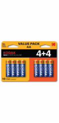baterie Kodak 1,5  AA  8-pack  blistr/Ko