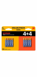 baterie Kodak 1,5  AAA  8-pack  blistr/K