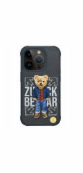 Zuck Bear ZB San Francisco Fortune iPhone 15 Pro Max 6.7-SoCal Vibe
