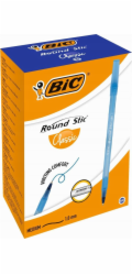 Bic Kuličkové pero Round Stic modré 60 ks.