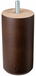 Nábytková noha Haushalt HAH87445, 10 cm, tmavě hnědá