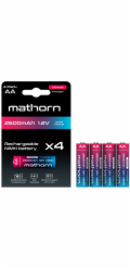 Mathorn Baterie Ultimate AA NiMH 2600 mAh HR6 1,2V 4 ks MB-AA2600NH-4P