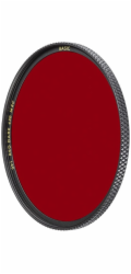 B+W Červený tmavý filtr Basic 091 Červený tmavý 630 MRC 1102703 72 mm