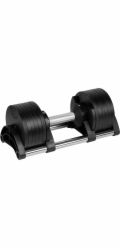 Rebel Litinová nastavitelná automatická činka 24 kg, 2 kg stupňovitě, ACTIVE