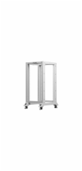 Lanberg Otevřený rack 19 palců 22U 600x800 šedý