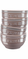 STAUB Sada 4 kulatých misek Staub