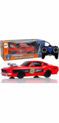 LeanToys Sportovní auto na dálkové ovládání 1:20 červené