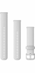Garmin Silikonový řemínek na zápěstí Quick Release 20 (bílá/bílá přezka) (010-13021-01)
