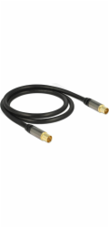 Delock Anténní kabel 1 m černý (88922)