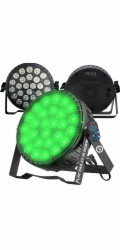 LIGHT4ME FLAT PAR 27 IR RGBW par reflektor LED světelný efekt 27x6W RGBW LED 4v1