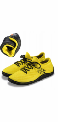 Spokey Dámské boty BAREFOOT MERINO SH5010W, citronově-černé, velikost 38