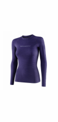 Brubeck Dámské tričko s dlouhým rukávem 3D PRO LS1594W, fialové, velikost S