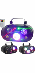 LIGHT4ME ULTRABOX 1 multiefektový LED RGBA 6v1 gobo efekt magická koule vodní vlna