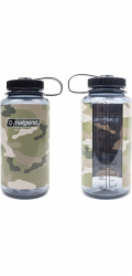 Nalgene Láhev s širokým hrdlem 1l šedá/černá