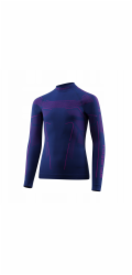 Brubeck LS1612J Dětská mikina THERMO JUNIOR jeansová/fialová 128/134