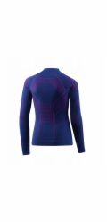 Brubeck LS1612J Dětská mikina THERMO JUNIOR jeansová/fialová 140/146