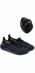 Spokey Dámské barefoot merino boty SH5004W, černé/černé, velikost 37