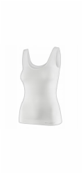 Brubeck TA1059W Dámské tričko bez rukávů COMFORT MERINO krémové velikosti L