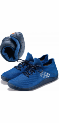Spokey Dámské boty BAREFOOT MERINO SH5010W modré/tmavomodré 36