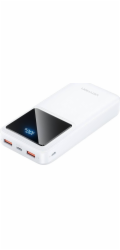 Vention Powerbanka Vention, FHLW0, 20000mAh, Micro-USB, USB-C, 2xUSB-A, 22,5W (bílá)