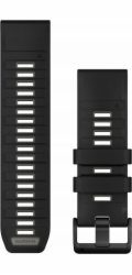 Garmin Garmin QuickFit-Armband 26 mm Schwarz/Kieselgrau silikon