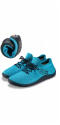 Spokey Dámské boty BAREFOOT MERINO SH5010W tyrkysově/černé 40