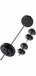 Virtufit Sada nastavitelných činek s tyčí 30,5 kg