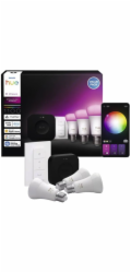 Philips Hue Bridge Pro + 3 x E27 + stmívač