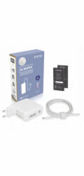 Mitsu Napájecí adaptér pro notebook 87W USB-C, USBC, 5-20,2 V, 3-4,3 A (bílý)
