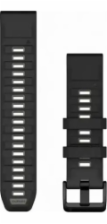 Garmin Garmin QuickFit-Armband 22 mm Schwarz/Kieselgrau silikon