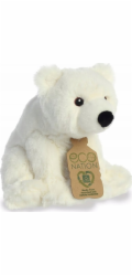 ECO NATION AURORA Plyšový lední medvěd Eco Nation, 24 cm