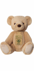 ECO NATION AURORA Plyšový medvídek Eco Nation, 24 cm
