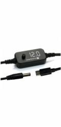 EverActive Univerzální napájecí zdroj , volič napětí USB-C PD - DC 5V, 9V, 12V, 15V, 20V, 10 pinů, AD-PD65