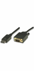 Techly Kabel DisplayPort - D-Sub (VGA) 1,8 m černý (ICOC-DSP-V-018)