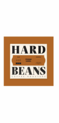 Hard Beans Coffee Tvrdá káva v zrnech, karamelová filtrovaná káva 250 g