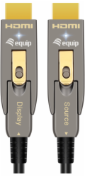 Equip HDMI kabel 119411 10m HDMI Typ-A/HDMI Typ-D Černý